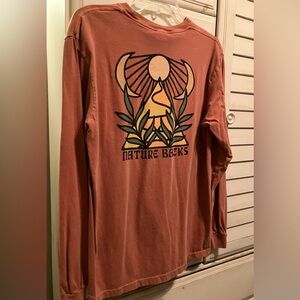 Nature Backs long sleeved tee, M